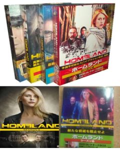 HOMELAND/ホームランド シーズン1+2+3+4+5+6 豪華版 DVDコレクターズBOX 全巻