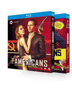 The Americans / ジ・アメリカンズ 極秘潜入スパイ シーズン1+2+3+4+5+6 完全版 Blu-ray BOX 全巻 日本語吹き替え版 日本語字幕