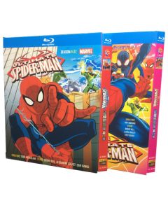 MARVEL ULTIMATE SPIDER-MAN アルティメット・スパイダーマン シーズン1+2+3+4 Blu-ray BOX 全巻